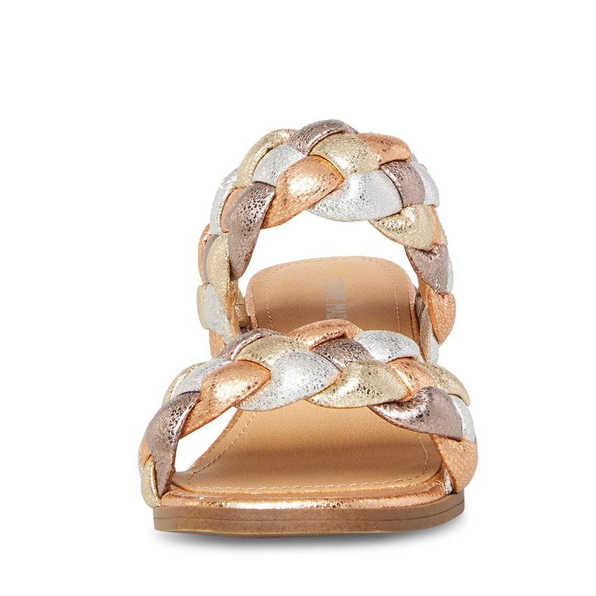 Sandalias Tacones Steve Madden Jkenleyy Metallic Niños Multicolor | ES ZS6023